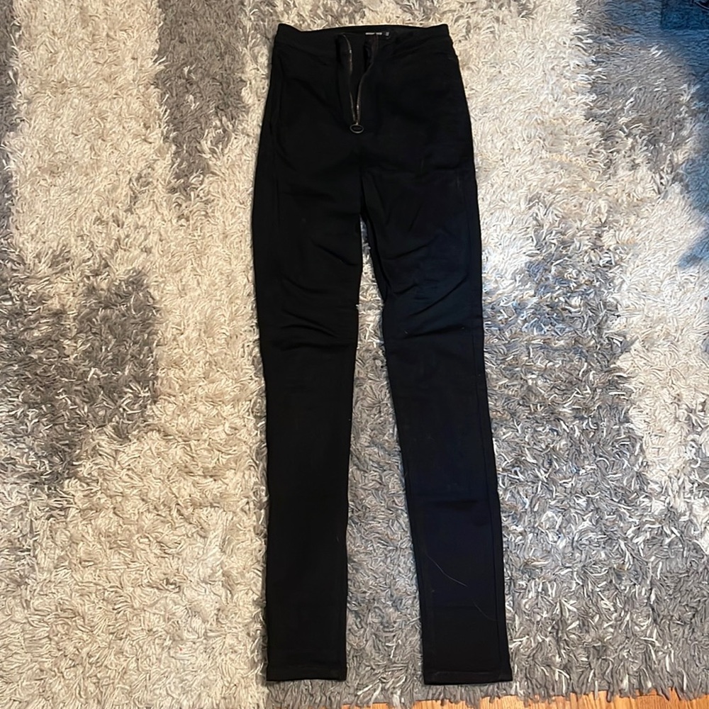 Missguided skinny black jeans